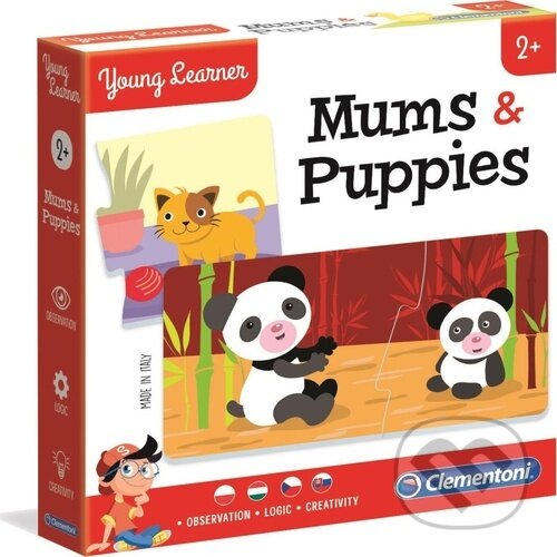 Puzzle: Maminky a mláďátka (Clementoni). Clementoni, 2022 Puzzle: Maminky a mláďátka (Clementoni). Clementoni, 2022