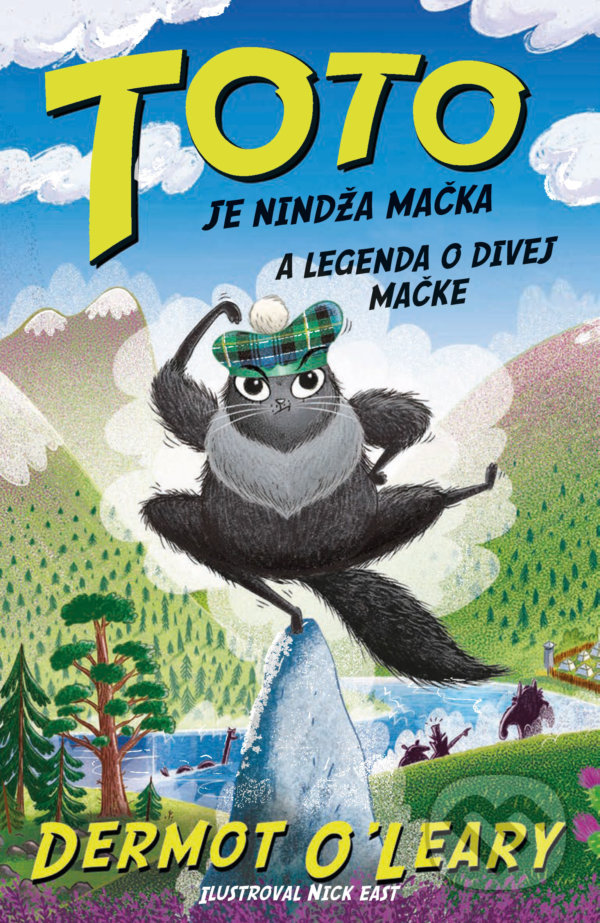 Kniha: Toto je nindža mačka a legenda o divej mačke (Dermot O'Leary). Slovart, 2022 Kniha: Toto je nindža mačka a legenda o divej mačke (Dermot O'Leary). Slovart, 2022