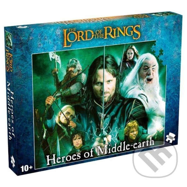 Puzzle: Pán prstenů Heroes of Middlearth (Winning Moves). Winning Moves, 2022 Puzzle: Pán prstenů Heroes of Middlearth (Winning Moves). Winning Moves, 2022