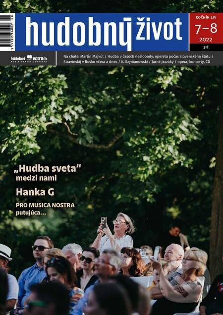 E-kniha: Hudobný život 7-8/2022 (Hudobné centrum). Hudobné centrum E-kniha: Hudobný život 7-8/2022 (Hudobné centrum). Hudobné centrum