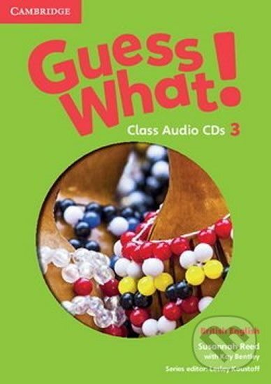 Audiokniha: Guess What! 3: Class CDs (Lesley Koustaff). Cambridge University Press, 2015 Audiokniha: Guess What! 3: Class CDs (Lesley Koustaff). Cambridge University Press, 2015