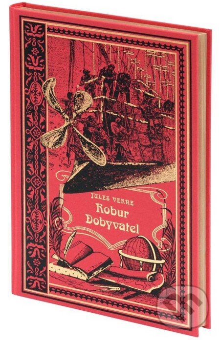 Kniha: Robur Dobyvatel (Jules Verne). Nakladatelství Josef Vybíral, 2014 Kniha: Robur Dobyvatel (Jules Verne). Nakladatelství Josef Vybíral, 2014