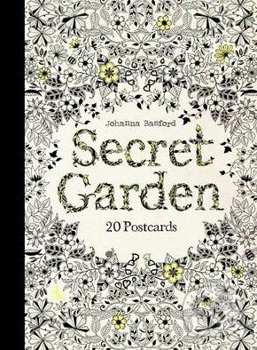 Secret Garden: 20 Postcards - Johanna Basford, Laurence King Publishing, 2014