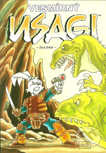 Kniha: Vesmírný Usagi (Stan Sakai). Crew, 2014 Kniha: Vesmírný Usagi (Stan Sakai). Crew, 2014