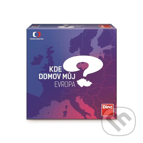 Společenská hra: Kde domov můj Evropa (Dino). Dino, 2022 Společenská hra: Kde domov můj Evropa (Dino). Dino, 2022