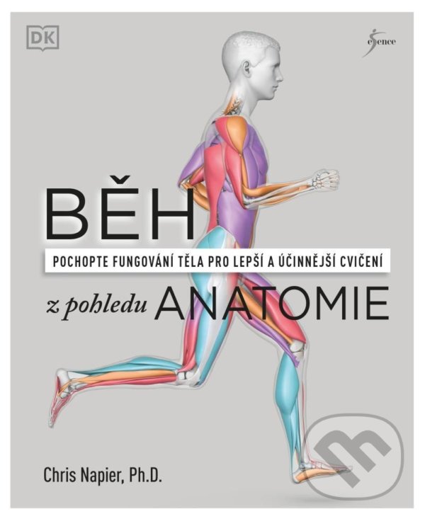 Kniha: Běh z pohledu anatomie (Chris Napier). Esence, 2022 Kniha: Běh z pohledu anatomie (Chris Napier). Esence, 2022