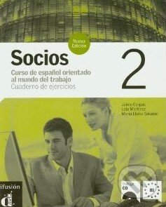 Kniha: Socios nueva edición 2: Cuaderno de ejercicios (Jaime Corpas, Lola Martínez a Maria Lluïsa Sabater). Klett, 2014 Kniha: Socios nueva edición 2: Cuaderno de ejercicios (Jaime Corpas, Lola Martínez a Maria Lluïsa Sabater). Klett, 2014