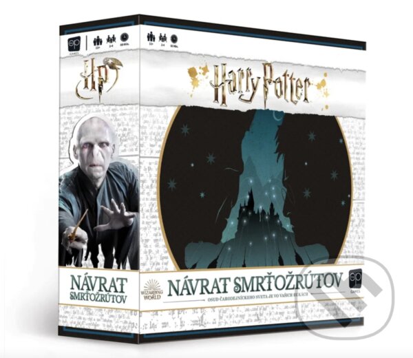 Společenská hra: Harry Potter: Návrat smrťožrútov (Andrew Wolf a Patrick Marino). , 2022 Společenská hra: Harry Potter: Návrat smrťožrútov (Andrew Wolf a Patrick Marino). , 2022