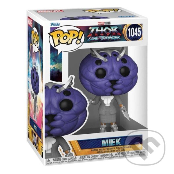 Funko POP Marvel: Thor Love & Thunder - Miek (Funko). Funko, 2022 Funko POP Marvel: Thor Love & Thunder - Miek (Funko). Funko, 2022