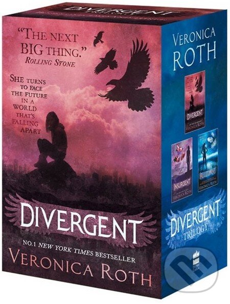 Kniha: Divergent Trilogy (Boxed Set) (Veronica Roth). HarperCollins, 2014 Kniha: Divergent Trilogy (Boxed Set) (Veronica Roth). HarperCollins, 2014