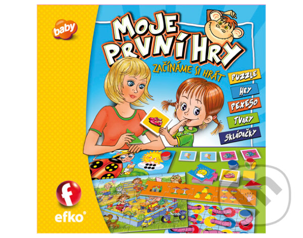 Společenská hra: Moje prvé hry (EFKO karton s.r.o.). EFKO karton s.r.o., 2014 Společenská hra: Moje prvé hry (EFKO karton s.r.o.). EFKO karton s.r.o., 2014