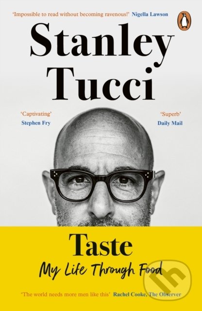 Kniha: Taste (Stanley Tucci). Penguin Books, 2022 Kniha: Taste (Stanley Tucci). Penguin Books, 2022