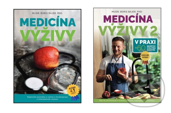 Kniha: Medicína výživy 1+2 (Boris Bajer). Centrum výživy, 2023 Kniha: Medicína výživy 1+2 (Boris Bajer). Centrum výživy, 2023