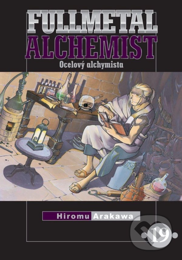 Kniha: Ocelový alchymista 19 (Hiromu Arakawa). Crew, 2022 Kniha: Ocelový alchymista 19 (Hiromu Arakawa). Crew, 2022