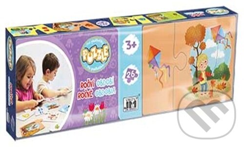 Puzzle: Puzzle předškolní: Roční období (Jiří Models). Jiří Models, 2022 Puzzle: Puzzle předškolní: Roční období (Jiří Models). Jiří Models, 2022