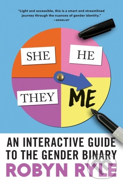 Kniha: She/He/They/Me (Robyn Ryle). Sourcebooks, 2022 Kniha: She/He/They/Me (Robyn Ryle). Sourcebooks, 2022