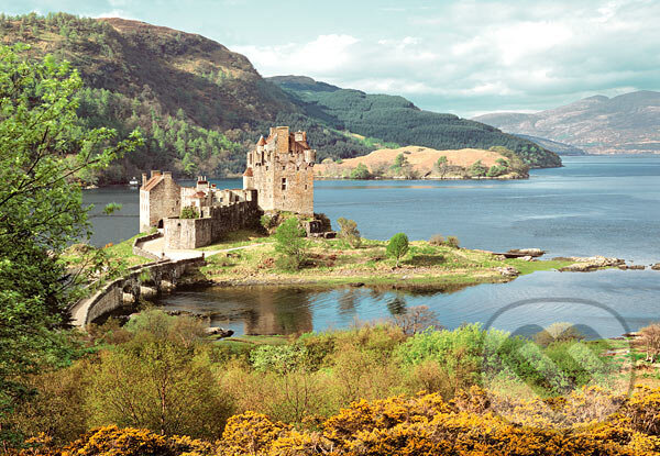 Puzzle: Zámok Eilean Donan, Škótsko (Castorland). Castorland Puzzle: Zámok Eilean Donan, Škótsko (Castorland). Castorland