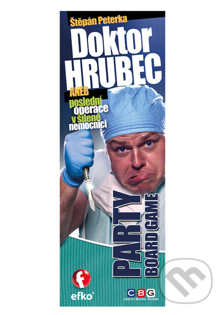 Spoločenská hra: Doktor Hrubec (EFKO karton s.r.o.). EFKO karton s.r.o., 2014 Spoločenská hra: Doktor Hrubec (EFKO karton s.r.o.). EFKO karton s.r.o., 2014