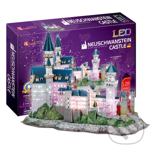 Puzzle: LED - Neuschwanstein Castle (CubicFun). CubicFun, 2014 Puzzle: LED - Neuschwanstein Castle (CubicFun). CubicFun, 2014