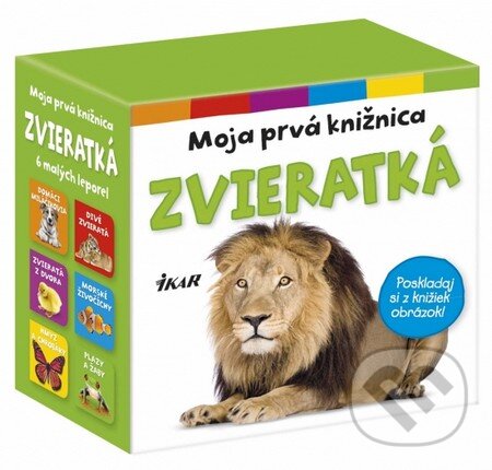Kniha: Moja prvá knižnica: Zvieratká (Ikar). Ikar, 2014 Kniha: Moja prvá knižnica: Zvieratká (Ikar). Ikar, 2014