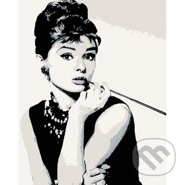 Malování podle čísel: Audrey Hepburn černobílá (Zuty). Zuty, 2022 Malování podle čísel: Audrey Hepburn černobílá (Zuty). Zuty, 2022
