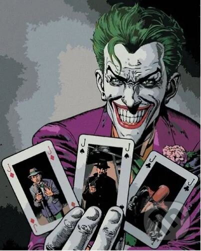 Malování podle čísel: Batman - Joker a karty (Zuty). Zuty, 2022 Malování podle čísel: Batman - Joker a karty (Zuty). Zuty, 2022