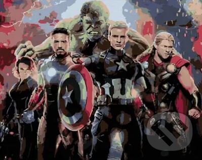 Malování podle čísel: Avengers - Engame (Zuty). Zuty, 2022 Malování podle čísel: Avengers - Engame (Zuty). Zuty, 2022