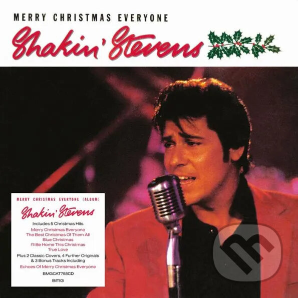 Hudební CD: Shakin Stevens: Merry Christmas Everyone (Hudobné albumy). Hudobné albumy, 2022 Hudební CD: Shakin Stevens: Merry Christmas Everyone (Hudobné albumy). Hudobné albumy, 2022