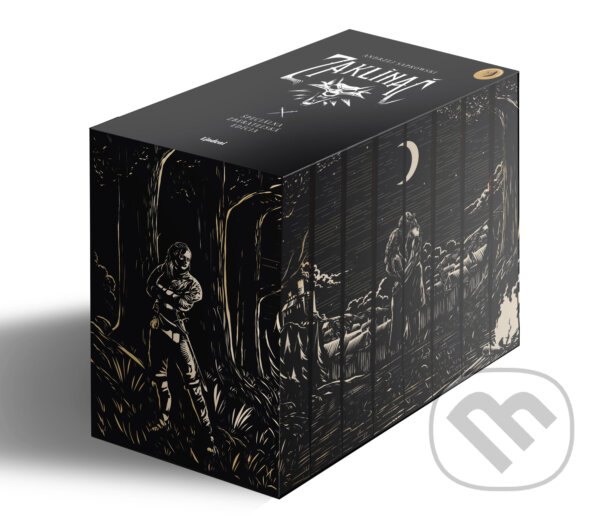 Kniha: Zaklínač (8-dielny BOX) (Andrzej Sapkowski). Lindeni, 2024 Kniha: Zaklínač (8-dielny BOX) (Andrzej Sapkowski). Lindeni, 2024