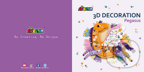 Puzzle: 3D dekorace - velká Pegasus (Avenir). Avenir, 2022 Puzzle: 3D dekorace - velká Pegasus (Avenir). Avenir, 2022