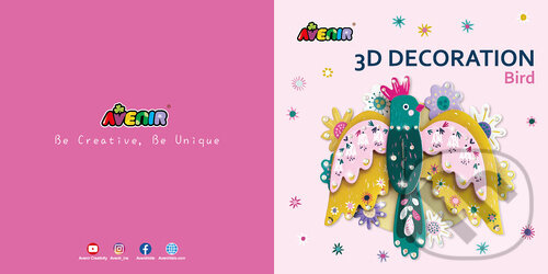 Puzzle: 3D dekorace - velká Pták (Avenir). Avenir, 2022 Puzzle: 3D dekorace - velká Pták (Avenir). Avenir, 2022