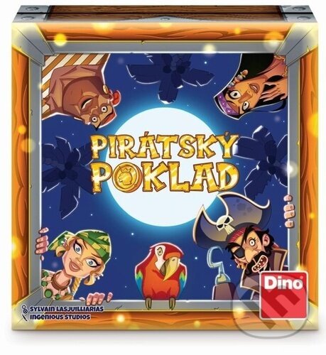 Společenská hra: Pirátský poklad (Dino). Dino, 2022 Společenská hra: Pirátský poklad (Dino). Dino, 2022