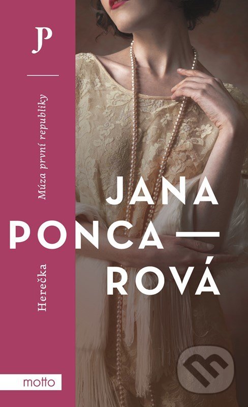 Kniha: Herečka (Jana Poncarová). Motto, 2022 Kniha: Herečka (Jana Poncarová). Motto, 2022