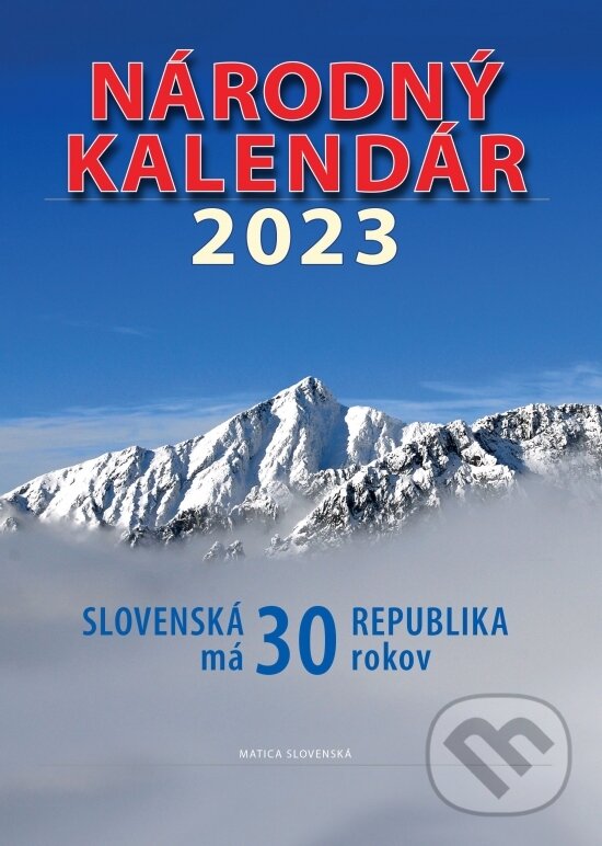 Kniha: Národný kalendár 2023 (Štefan Haviar). Matica slovenská, 2022 Kniha: Národný kalendár 2023 (Štefan Haviar). Matica slovenská, 2022