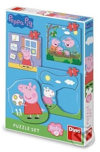 Puzzle: Puzzle Set Baby Peppa Pig rodina (Dino). Dino, 2022 Puzzle: Puzzle Set Baby Peppa Pig rodina (Dino). Dino, 2022