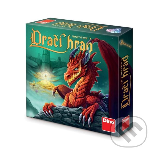 Společenská hra: Dračí hrad - nové výzvy (Dino). Dino, 2022 Společenská hra: Dračí hrad - nové výzvy (Dino). Dino, 2022