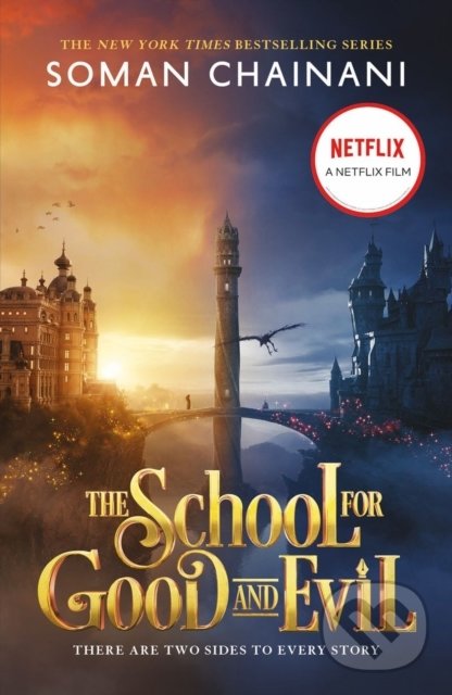 Kniha: The School for Good and Evil (Soman Chainani). HarperCollins, 2022 Kniha: The School for Good and Evil (Soman Chainani). HarperCollins, 2022