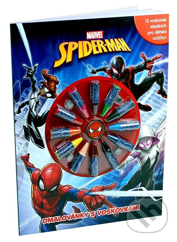Kniha: Spider-Man: Omalovánky s voskovkami (Egmont ČR). Egmont ČR, 2022 Kniha: Spider-Man: Omalovánky s voskovkami (Egmont ČR). Egmont ČR, 2022