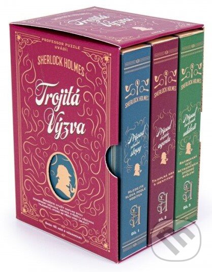 Společenská hra: Sherlock Holmes: Trojitá výzva (Albi). Albi, 2022 Společenská hra: Sherlock Holmes: Trojitá výzva (Albi). Albi, 2022