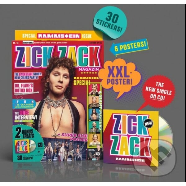 Rammstein: Zick Zack / Single - Rammstein, Hudobné albumy, 2022