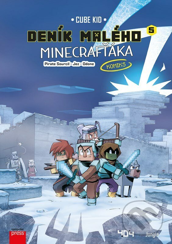 E-kniha: Deník malého Minecrafťáka: komiks 5 (Cube Kid). Computer Press, 2022 E-kniha: Deník malého Minecrafťáka: komiks 5 (Cube Kid). Computer Press, 2022