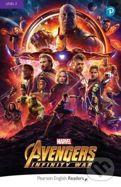 Kniha: Pearson English Readers: Level 5 Marvel Avengers Infinity War Book + Code Pack (Mary Tomalin). Pearson, 2021 Kniha: Pearson English Readers: Level 5 Marvel Avengers Infinity War Book + Code Pack (Mary Tomalin). Pearson, 2021