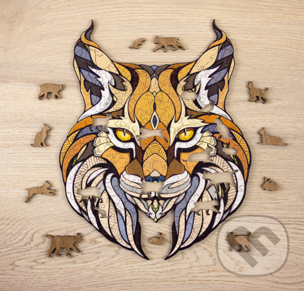 Puzzle: Drevené puzzle – Rys veľkosť M (ECO WOOD ART). ECO WOOD ART, 2022 Puzzle: Drevené puzzle – Rys veľkosť M (ECO WOOD ART). ECO WOOD ART, 2022