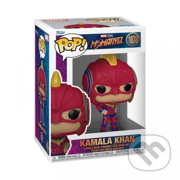 Funko POP TV: Ms. Marvel - Kamala Khan (Funko). Funko, 2022 Funko POP TV: Ms. Marvel - Kamala Khan (Funko). Funko, 2022