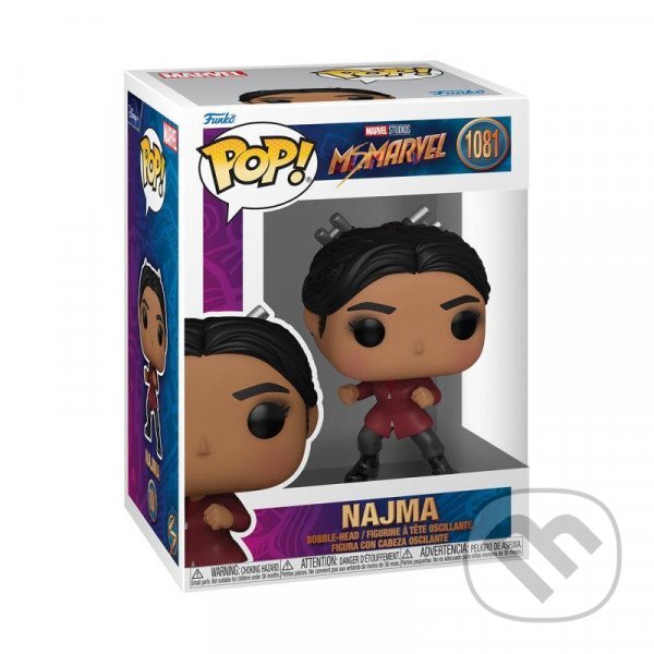 Funko POP TV: Ms. Marvel - Najma (Funko). Funko, 2022 Funko POP TV: Ms. Marvel - Najma (Funko). Funko, 2022