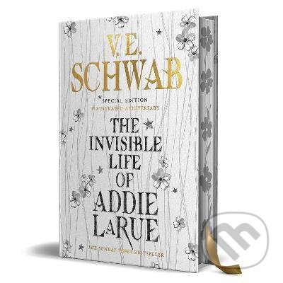 Kniha: The Invisible Life of Addie LaRue (V.E. Schwab). Titan Books, 2022 Kniha: The Invisible Life of Addie LaRue (V.E. Schwab). Titan Books, 2022