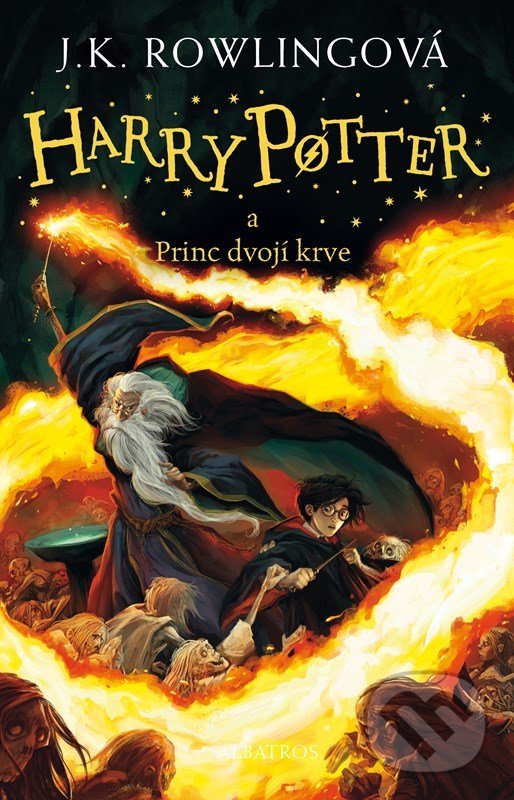 Kniha: Harry Potter a princ dvojí krve (J.K. Rowling). Albatros CZ, 2022 Kniha: Harry Potter a princ dvojí krve (J.K. Rowling). Albatros CZ, 2022