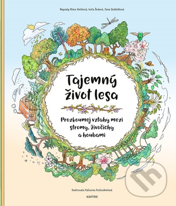 Kniha: Tajemný život lesa (Iveta Šedová, Jana Sedláčková a Klára Holíková). Albatros CZ, 2022 Kniha: Tajemný život lesa (Iveta Šedová, Jana Sedláčková a Klára Holíková). Albatros CZ, 2022