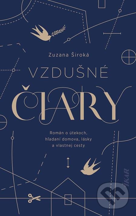 E-kniha: Vzdušné čiary (Zuzana Široká). Ikar, 2022 E-kniha: Vzdušné čiary (Zuzana Široká). Ikar, 2022