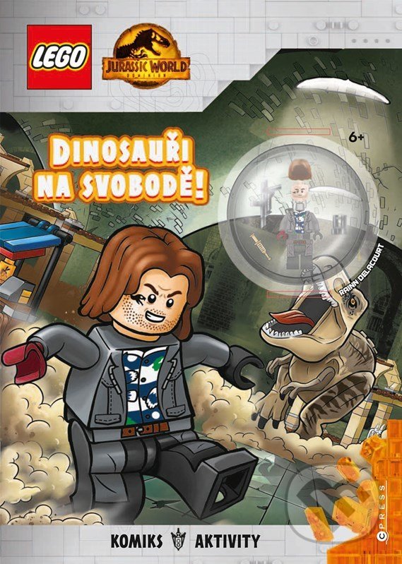 Kniha: LEGO® Jurassic World™ Dinosauři na svobodě! (CPRESS). CPRESS, 2022 Kniha: LEGO® Jurassic World™ Dinosauři na svobodě! (CPRESS). CPRESS, 2022